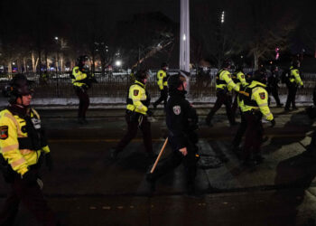Demonstration against immigration enforcement operations in Minneapolis
