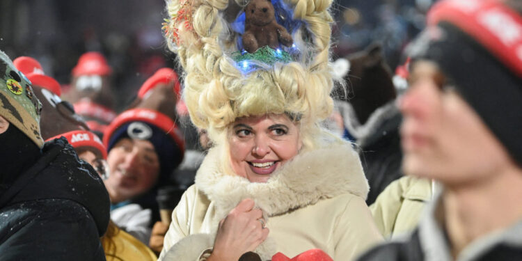 Groundhog Day festivities at Gobbler's Knob in Punxsutawney