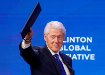 FILE PHOTO: 2025 Clinton Global Initiative (CGI) in New York