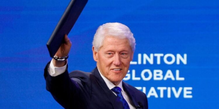 FILE PHOTO: 2025 Clinton Global Initiative (CGI) in New York