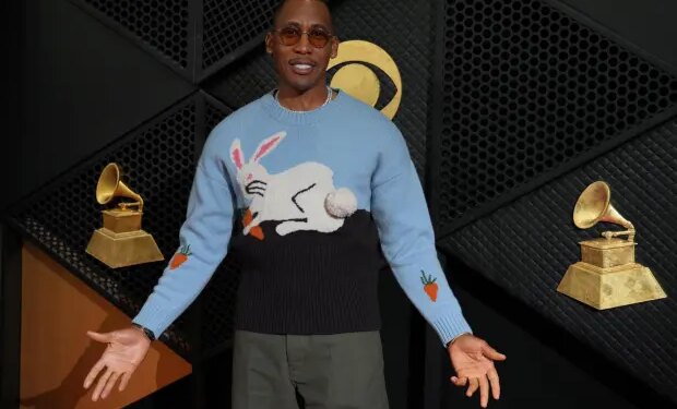 Raphael Saadiq arrives at the 68th annual Grammy Awards