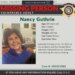 This image provided by the Pima County Sheriff's Department shows a missing person alert for Nancy Guthrie. (Pima County Sheriff's Department via AP)