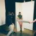 Xavier Scott Marshall and Teyana Taylor behind the scenes at TIME's cover shoot