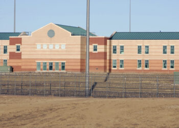 The Federal Correctional Complex including the Administrative Maximum Penitentiary or "Supermax" prison in Florence
