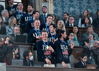 U.S. President Donald Trump delivers the State of the Union address at the U.S. Capitol in Washington D.C.