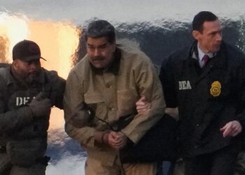 Venezuelan President Nicolas Maduro heading to court facing federal charges in New York.