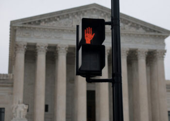 The U.S. Supreme Court building in Washington