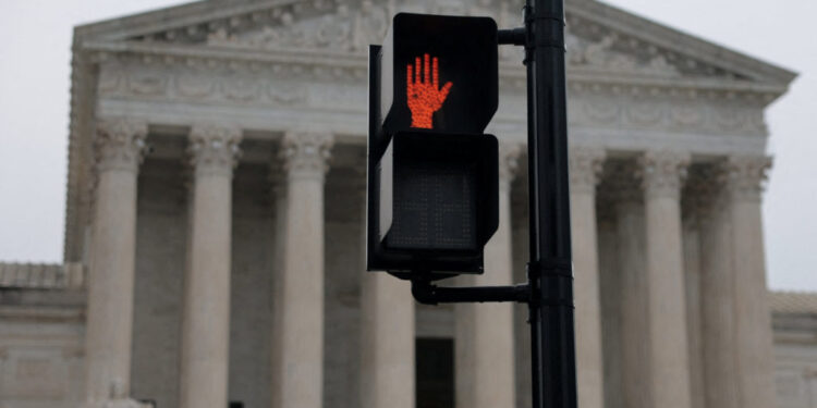 The U.S. Supreme Court building in Washington