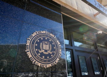 The FBI building on day two of a partial government shutdown