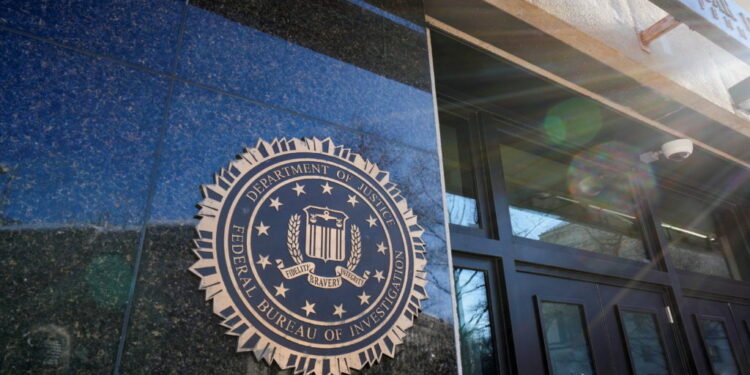 The FBI building on day two of a partial government shutdown