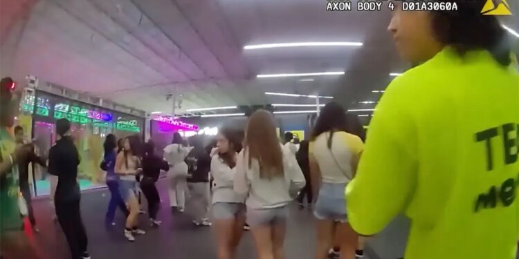Florida bodycam footage of a viral teen "takeover"