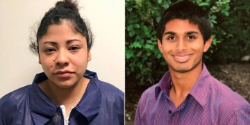 Sophia Negroponte mugshot and murder victim Yousuf Rasmussen