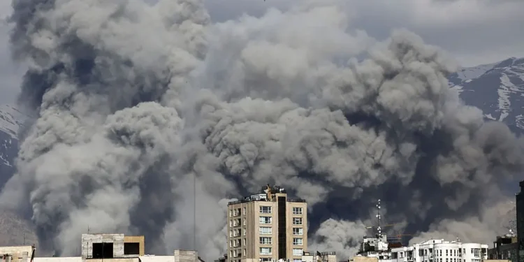 Explosions heard in Tehran as new Israeli airstrikes hit Iranian capital