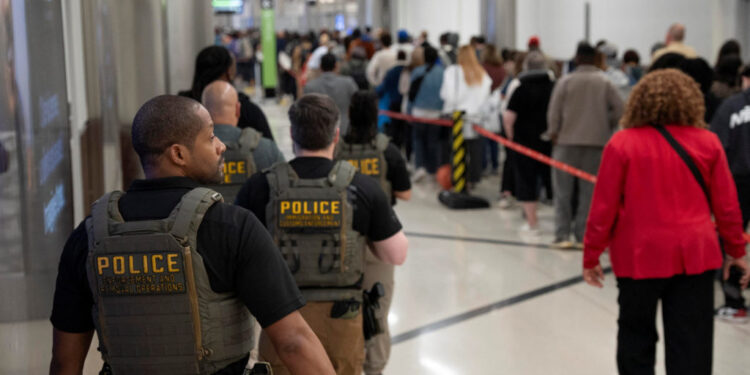 Hundreds of ICE agents ordered to deploy to airports to help fill TSA staffing gaps