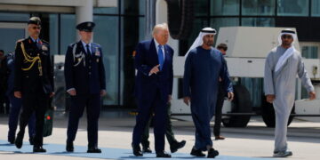 U.S. President Trump visits the UAE