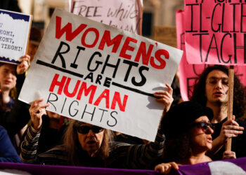 International Women's Day march in Malta