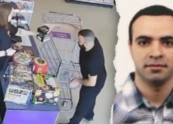 Ayman Mohamad Ghazali purchasing fireworks