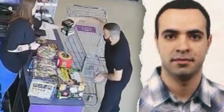 Ayman Mohamad Ghazali purchasing fireworks