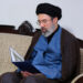 FILE PHOTO: Mojtaba Khamenei visits Hezbollah's office in Tehran