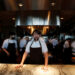 FILE PHOTO: Redzepi poses for pictures after an interview with Reuters at Noma at Mandarin Oriental Tokyo