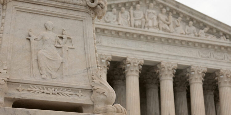 FILE PHOTO: General views of the U.S. Supreme Court building in Washington