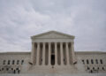 The U.S. Supreme Court as justices are expected to issue orders in pending appeals in Washington, D.C.