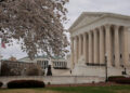 The U.S. Supreme Court as justices are expected to issue orders in pending appeals in Washington, D.C.