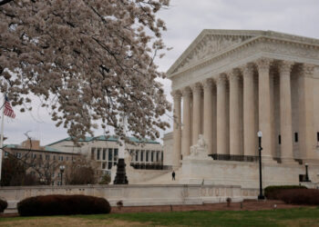 The U.S. Supreme Court as justices are expected to issue orders in pending appeals in Washington, D.C.