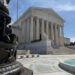 The U.S. Supreme Court building in Washington, D.C.,