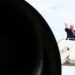 U.S. President Donald Trump boards Air Force One at Joint Base Andrews in Maryland