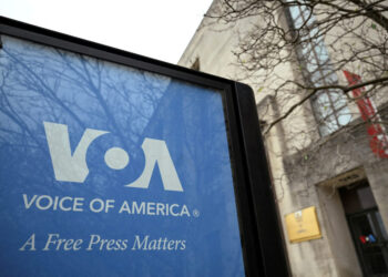 FILE PHOTO: The Voice of America building in Washington