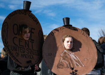 "Funeral for the penny" in Washington