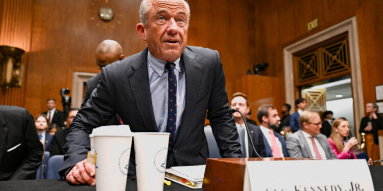 U.S. HHS Secretary Kennedy testifies before Senate panel on Capitol Hill in Washington, D.C.