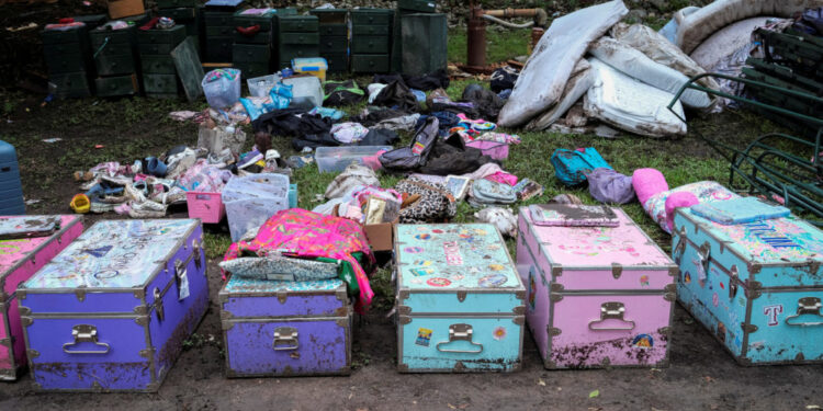 FILE PHOTO: Flash flooding at Camp Mystic in Texas