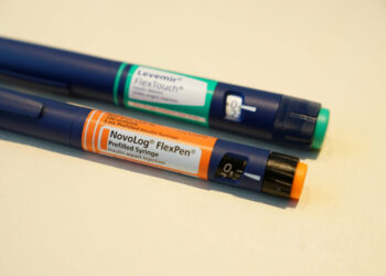 Insulin supplies are pictured in the Manhattan borough of New York City,