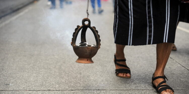 'March of the Flowers' against the political persecution of Semilla party, in Guatemala City