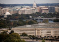 FILE PHOTO: The Pentagon building is seen in Arlington, Virginia, U.S.