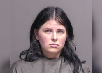 Autumn Bardisa posing for a mugshot photo