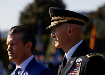 U.S. Defense Secretary Pete Hegseth hosts a ceremony honoring prisoners of war, in Washington