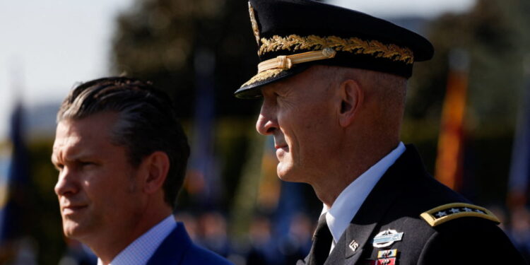 U.S. Defense Secretary Pete Hegseth hosts a ceremony honoring prisoners of war, in Washington