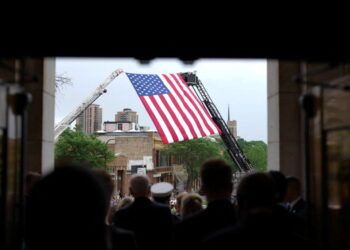 Funeral service of slain Minnesota lawmaker Melissa Hortman and her husband Mark, in Minneapolis