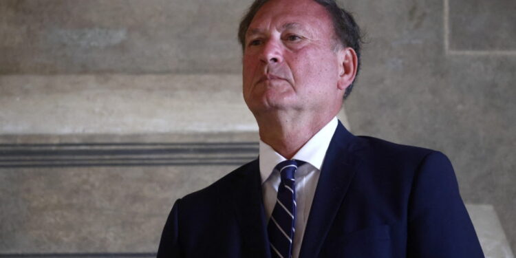 U.S. Supreme Court Justice Alito attends an event organized by the U.S. Embassy to the Holy See, in Rome