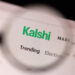 Illustration shows Kalshi logo