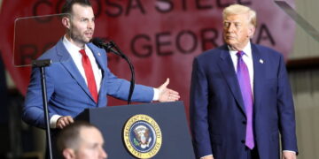 U.S. President Trump visits Georgia