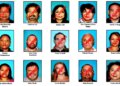 Mugshots of suspects arrested in Los Angeles health care fraud scheme involving hospice scams and Medicare billing