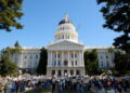 Participants at the Stand Up for Science march in Sacramento