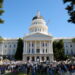 Participants at the Stand Up for Science march in Sacramento