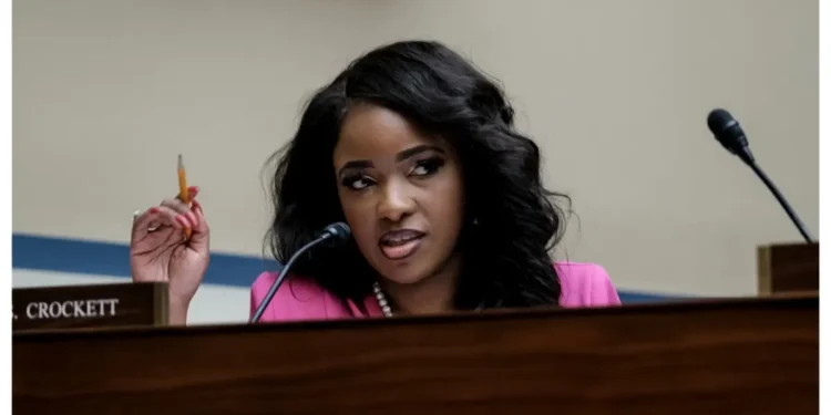 Jasmine Crockett rips white men