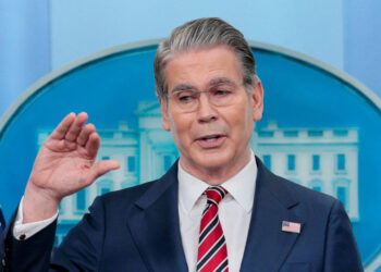 White House press briefing in Washington, D.C.