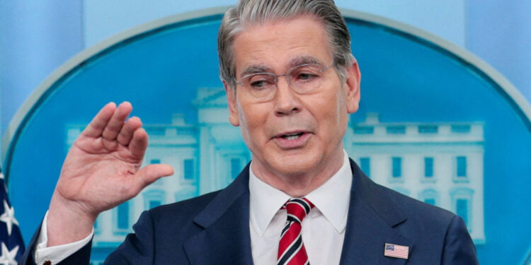 White House press briefing in Washington, D.C.